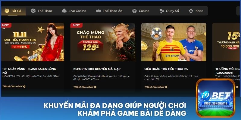 Khuyến mãi đa dạng giúp người chơi khám phá Game Bài dễ dàng